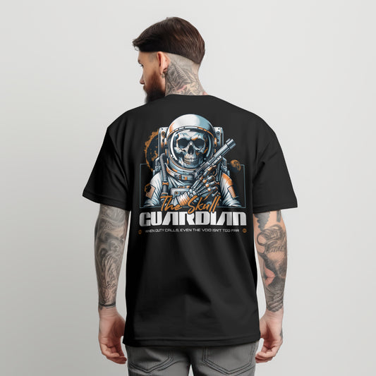 Skull printed Oversized T-shirt