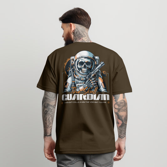 Skull printed Oversized T-shirt