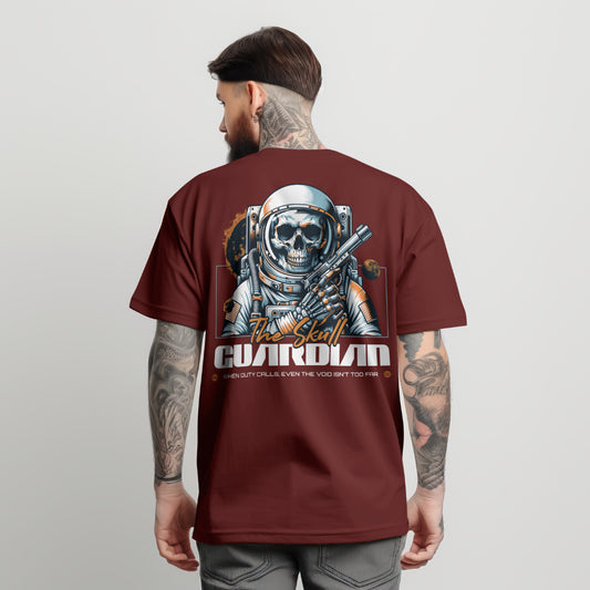Skull printed Oversized T-shirt