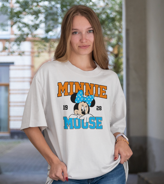 Classic Minnie – Retro Varsity Tee