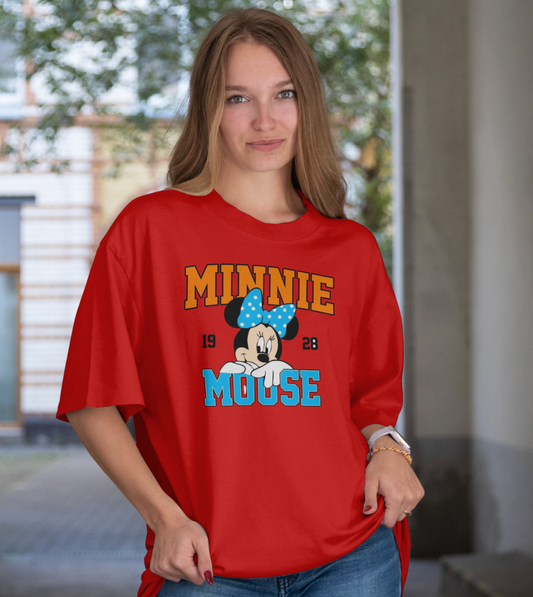 Classic Minnie – Retro Varsity Tee