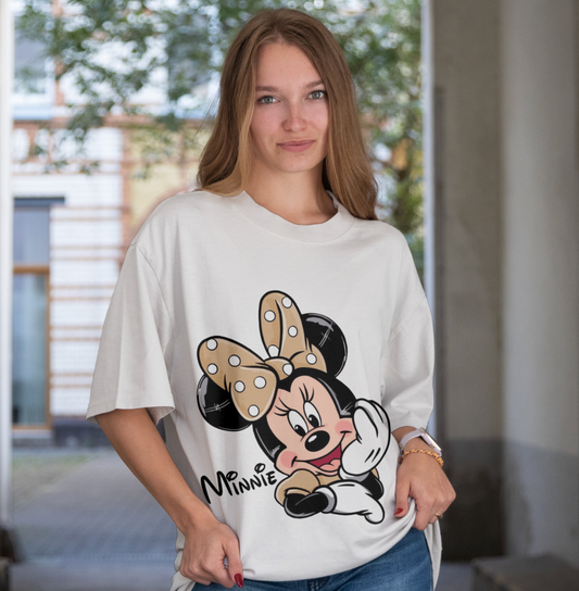 Minnie Mouse Graphic Printed Oversized T shirt