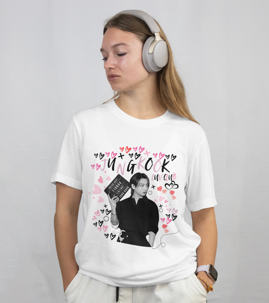 Jungkook Crush Graphic Printed Oversized T shirt