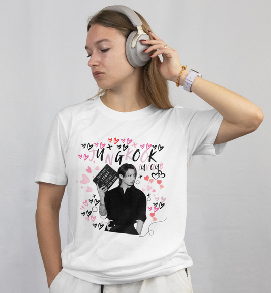 Jungkook Crush Graphic Printed Oversized T shirt