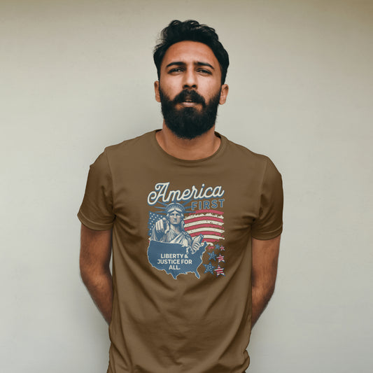 Cotton T shirt round neck