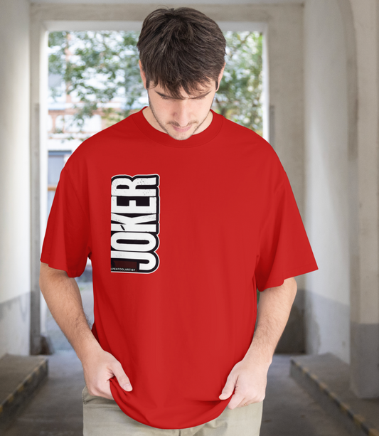 Joker Graphic Printed Overized T shirt