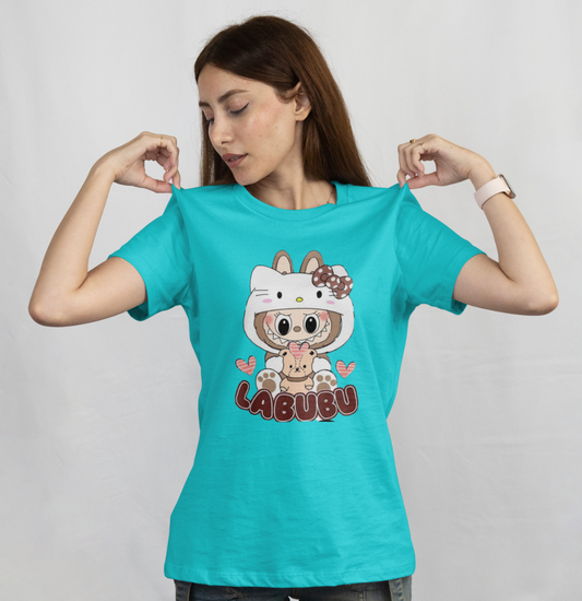 Labubu Regular Fit Graphic Printed T shirt